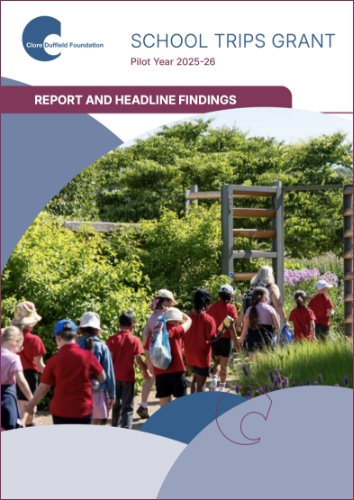 School Trips Grant Pilot Year Report.