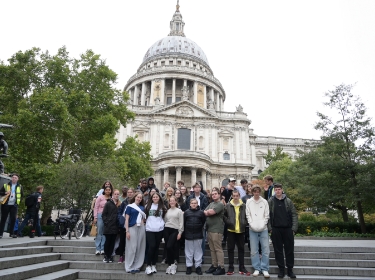 £5 million investment funds school trips including first-time trips to London