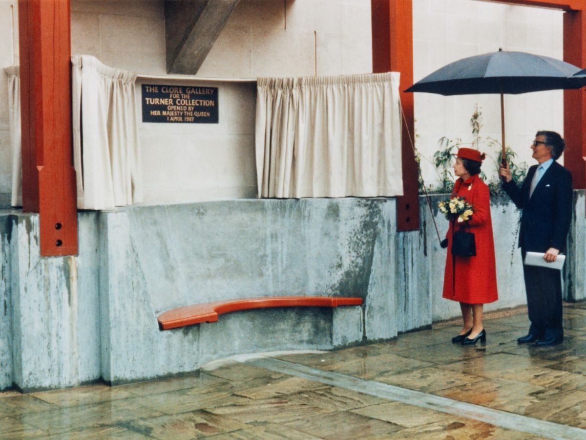 Opening of the Clore Gallery, Tate Britain, 1987